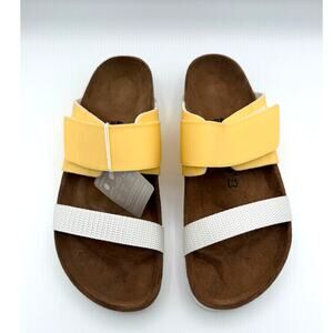 Papillio by Birkenstock Clara Birko-Flor Pastel Yellow Men's Size US10 E43